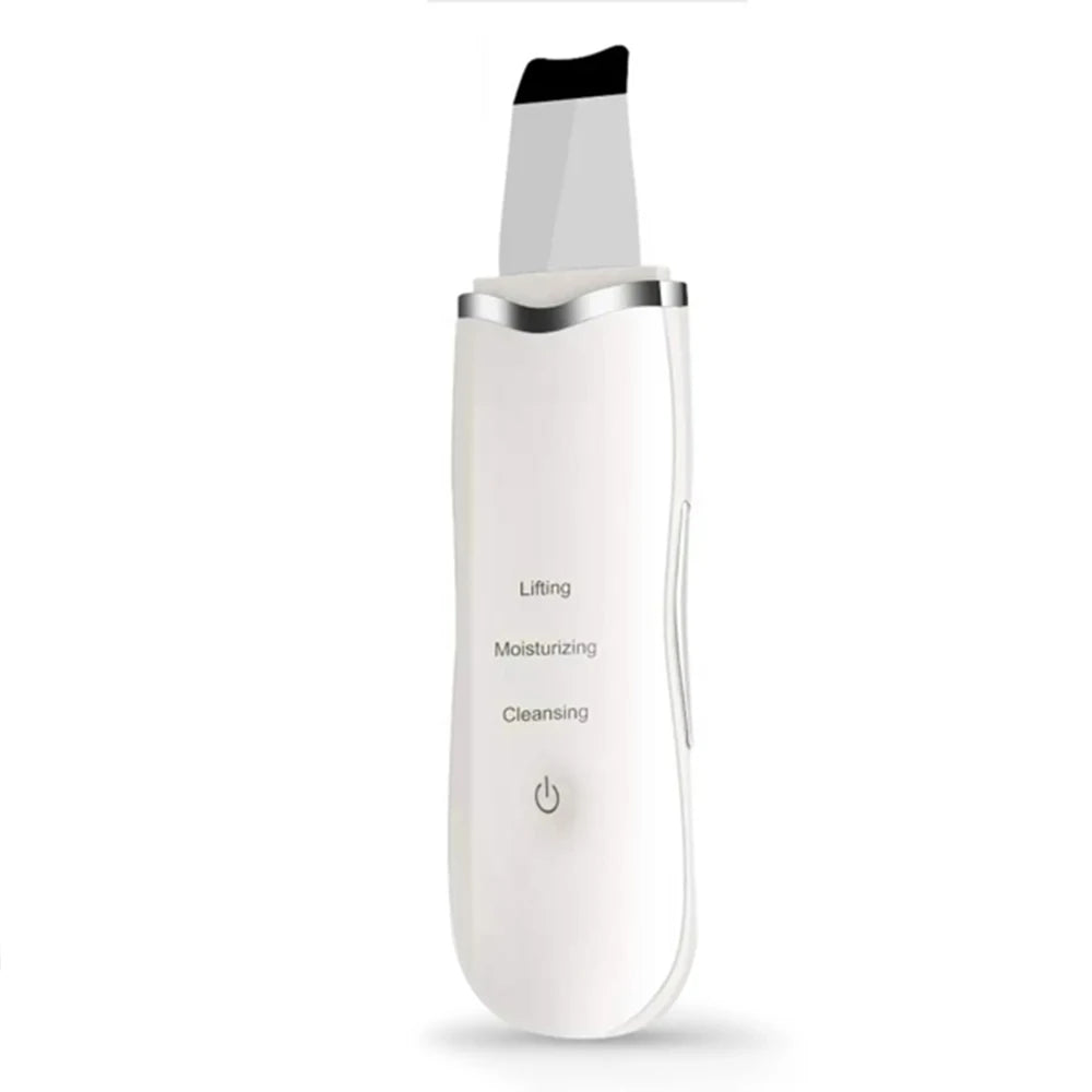 Ultrasonic Skin Scrubber 3-in-1 — Deep Cleanse, Exfoliate & Glow