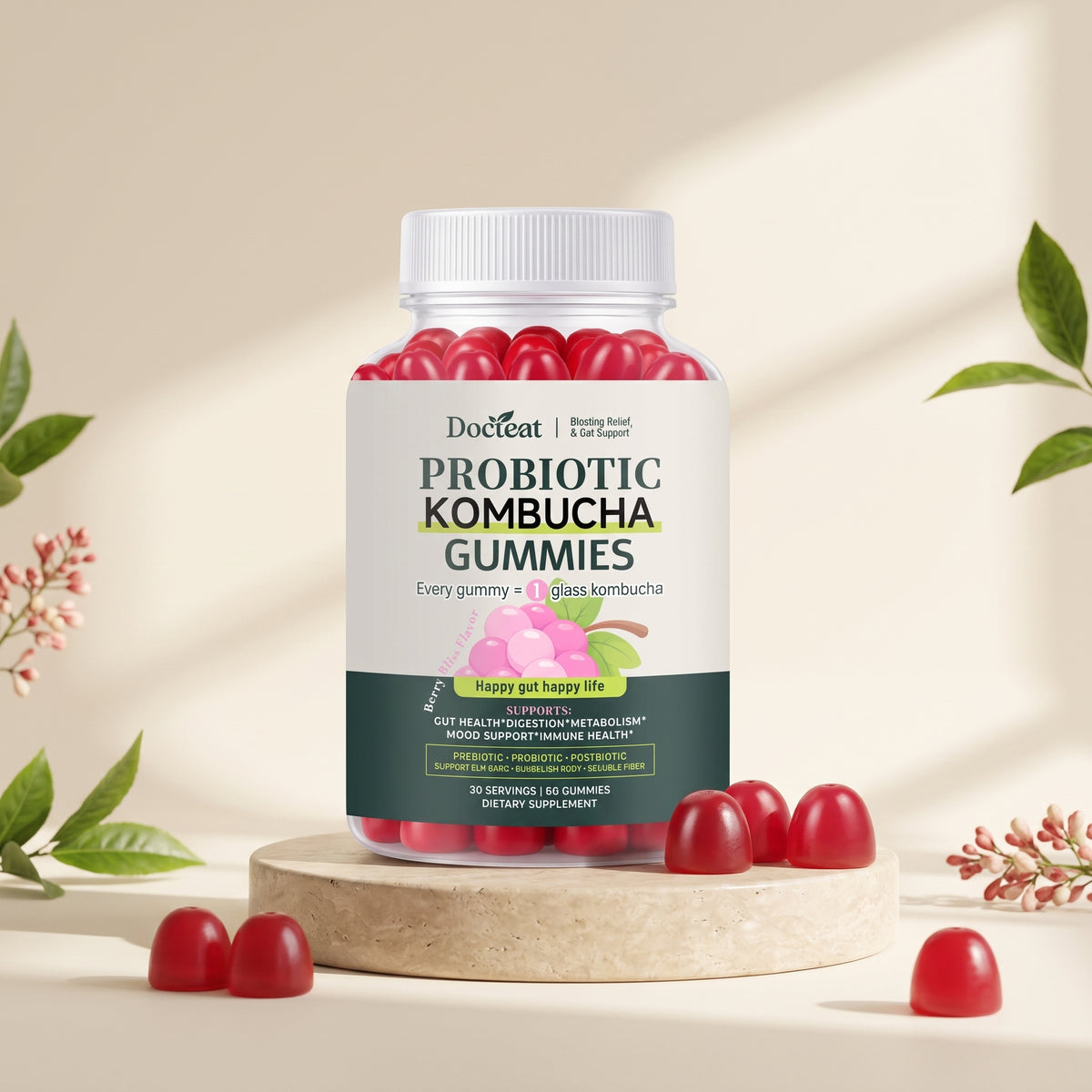 Probiotic Gummies To Support Gut Health
