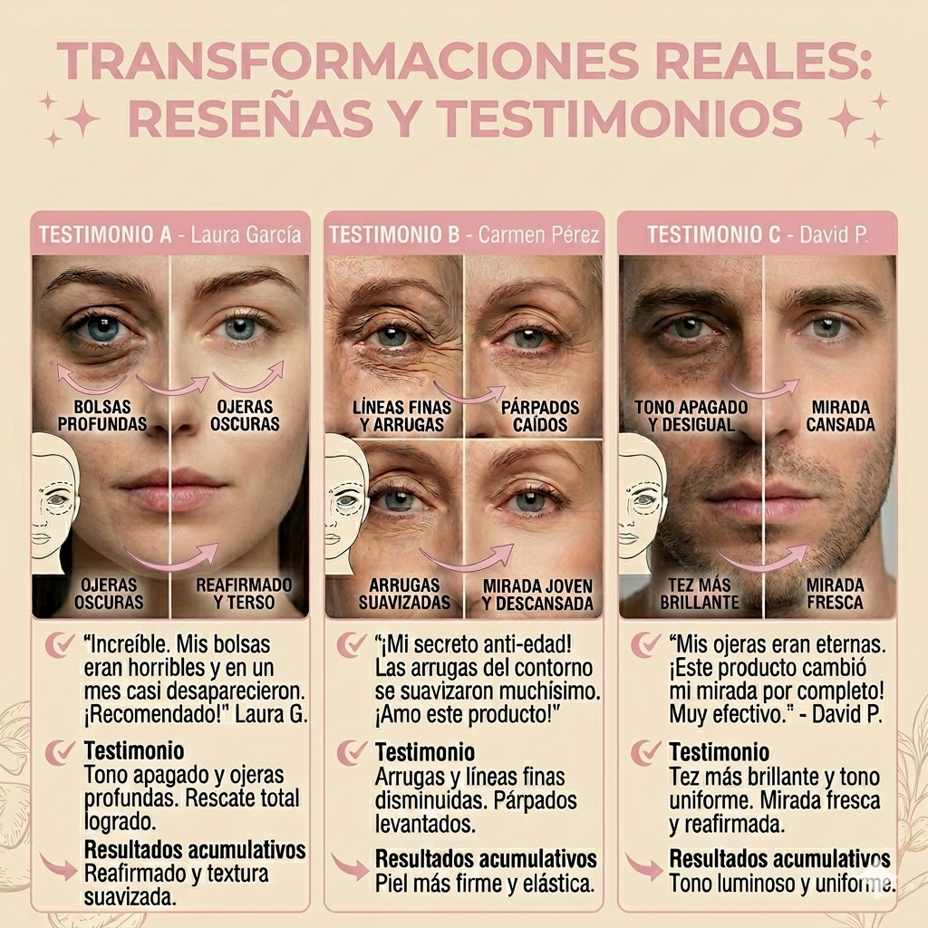 Bionova Retinol+Colágeno Eye Stick — Reduce Ojeras, Bolsas y Líneas Finas