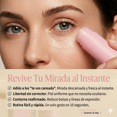 Bionova Retinol+Colágeno Eye Stick — Reduce Ojeras, Bolsas y Líneas Finas